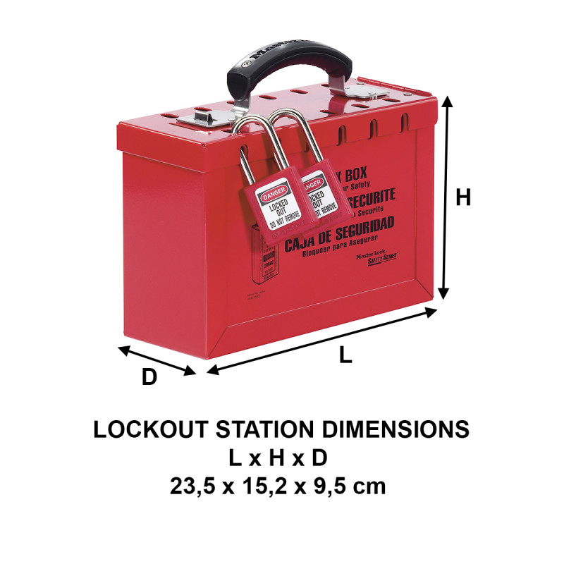 Master Lock 498A Grup Rehin Kutusu