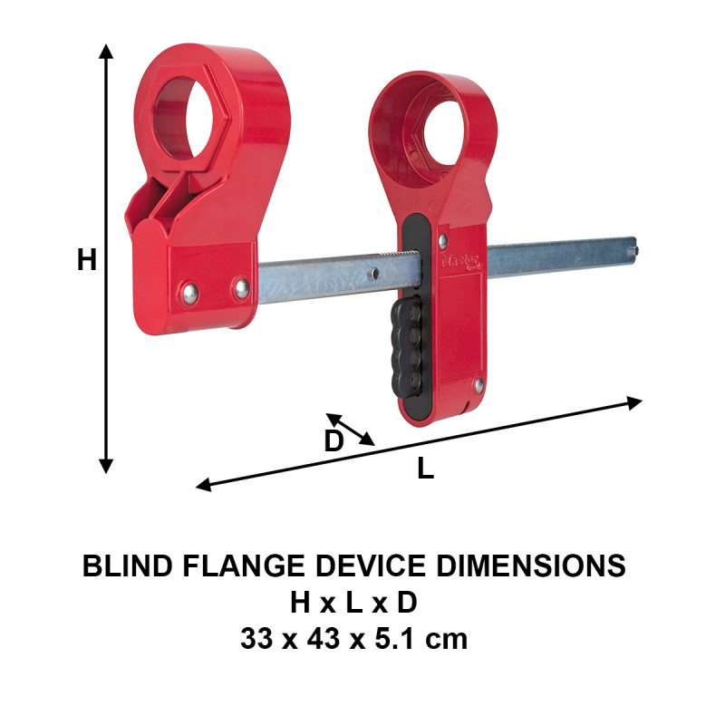 Master  Lock S3923 Flanş Körleme Aparatı