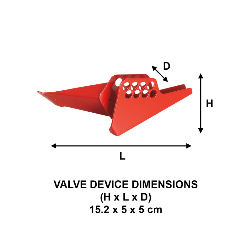 Master Lock S3476 Küresel Vana Kilitleme Aparatı