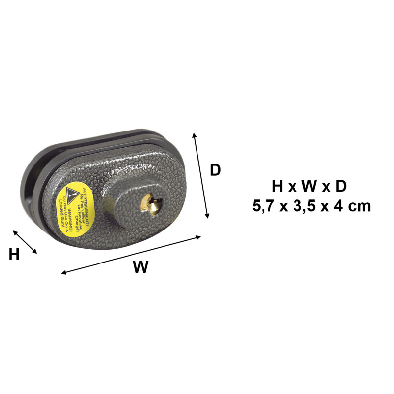 90DSPT Anahtarlı Silah Kilitleme Aparatı